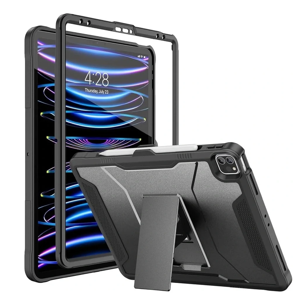 Soke Case for iPad Pro 12.9 inch 6th/5th/4th Generation. With built-in kickstand